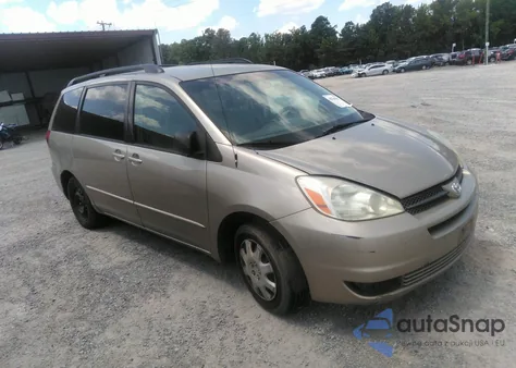 2004 Toyota Sienna Le из США, поврежденный, VIN 5TDZA23C24S161846